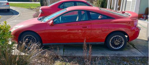 Red 2003 Toyota Celica GT