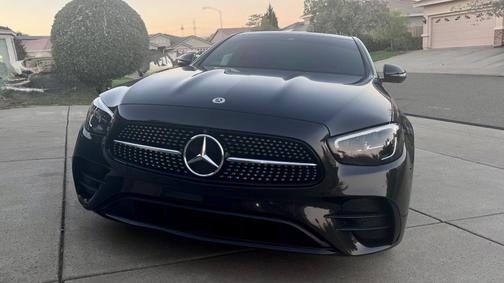 Gray 2022 Mercedes-Benz E-Class E 350