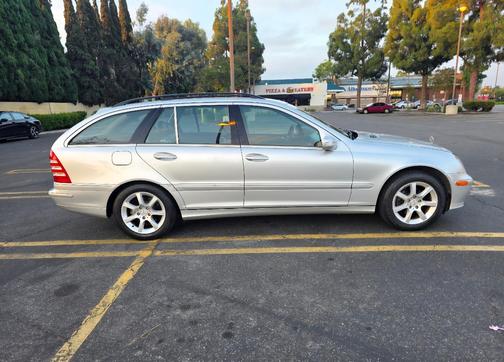 Silver 2005 Mercedes-Benz C-Class C240 4MATIC