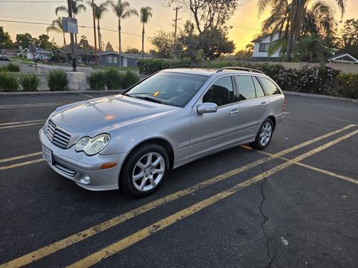 Silver 2005 Mercedes-Benz C-Class C240 4MATIC
