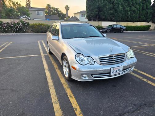 Silver 2005 Mercedes-Benz C-Class C240 4MATIC