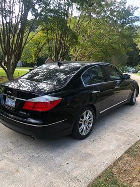 Black 2009 Hyundai Genesis 4.6