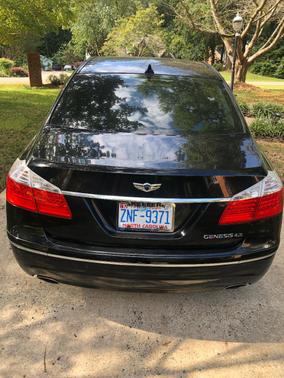 Black 2009 Hyundai Genesis 4.6