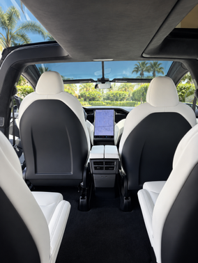 White 2020 Tesla Model X Long Range Plus