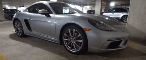 Silver 2018 Porsche 718 Cayman 718 Cayman S