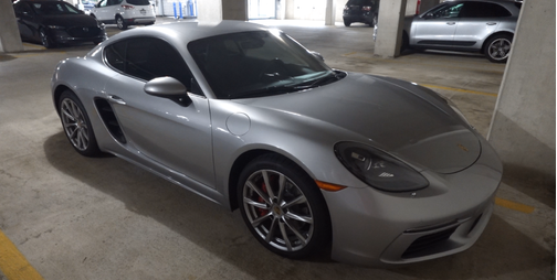 Silver 2018 Porsche 718 Cayman 718 Cayman S