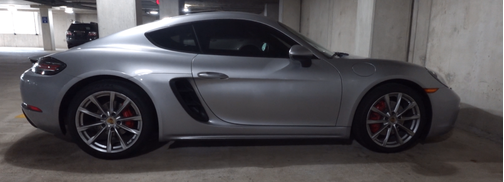 Silver 2018 Porsche 718 Cayman 718 Cayman S
