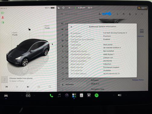 Gray 2023 Tesla Model Y Long Range