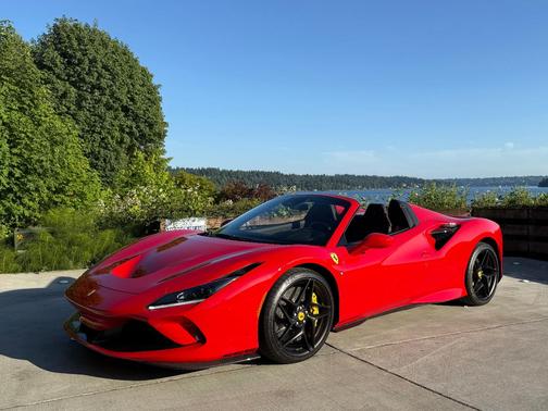 Red 2023 Ferrari F8 Spider Base