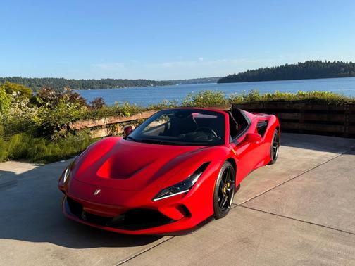 Red 2023 Ferrari F8 Spider Base