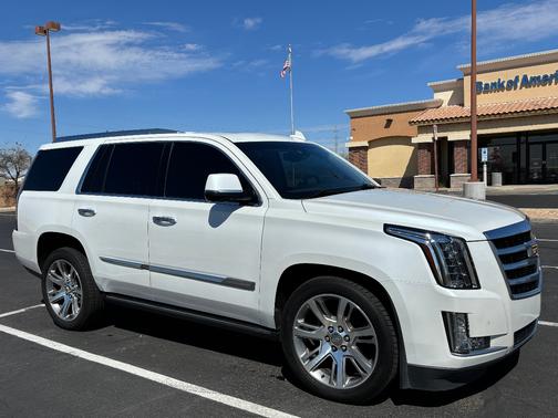 White 2016 Cadillac Escalade Premium