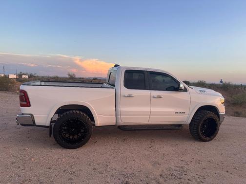 White 2019 RAM 1500 Laramie