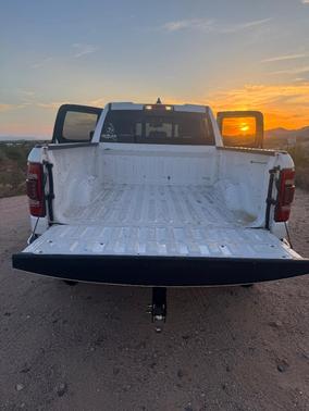 White 2019 RAM 1500 Laramie