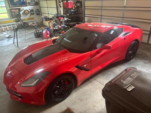 Red 2017 Chevrolet Corvette Stingray