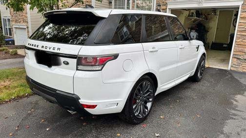 White 2017 Land Rover Range Rover Sport 3.0L Supercharged HSE Dynamic