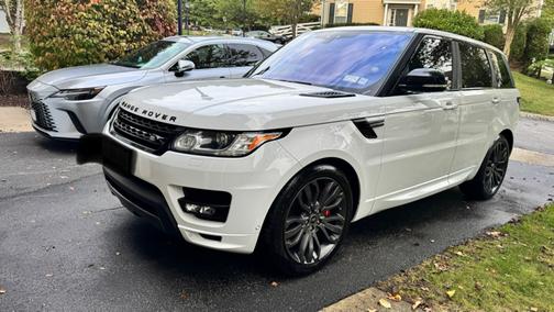 White 2017 Land Rover Range Rover Sport 3.0L Supercharged HSE Dynamic