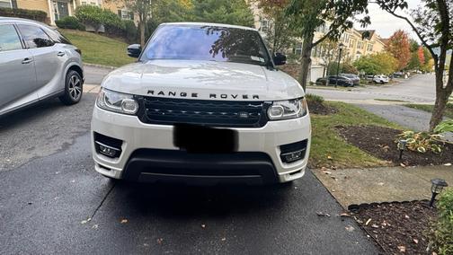 White 2017 Land Rover Range Rover Sport 3.0L Supercharged HSE Dynamic