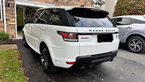 White 2017 Land Rover Range Rover Sport 3.0L Supercharged HSE Dynamic