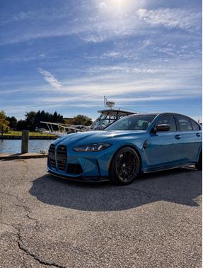 Blue 2026 BMW M3 Competition xDrive