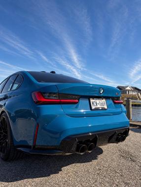 Blue 2026 BMW M3 Competition xDrive