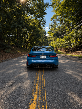 Blue 2026 BMW M3 Competition xDrive
