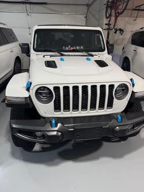 White 2022 Jeep Wrangler Unlimited 4xe Rubicon