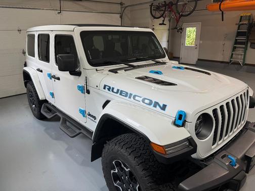 White 2022 Jeep Wrangler Unlimited 4xe Rubicon
