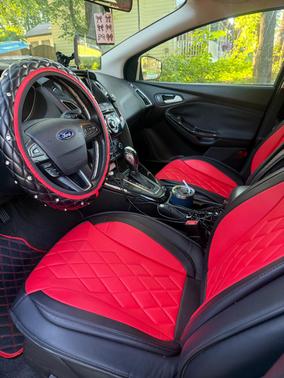 Black 2017 Ford Focus Titanium
