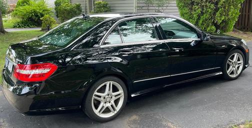 Black 2013 Mercedes-Benz E-Class E 350 4MATIC