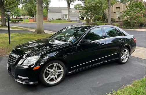 Black 2013 Mercedes-Benz E-Class E 350 4MATIC