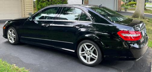 Black 2013 Mercedes-Benz E-Class E 350 4MATIC