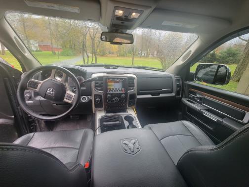Blue 2018 RAM 2500 Laramie
