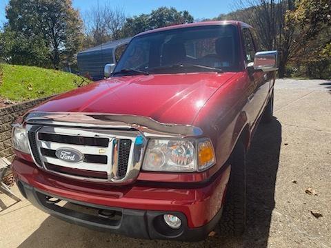 Red 2011 Ford Ranger XLT