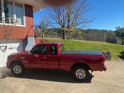 Red 2011 Ford Ranger XLT