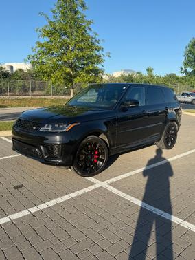 Black 2020 Land Rover Range Rover Sport HST MHEV