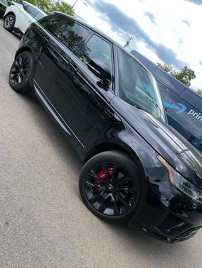 Black 2020 Land Rover Range Rover Sport HST MHEV