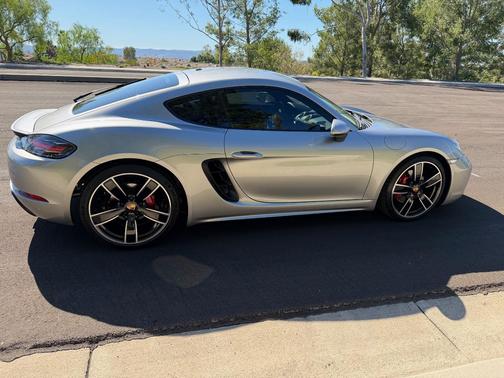 Silver 2024 Porsche 718 Cayman Cayman