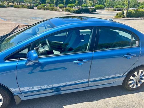 Blue 2009 Honda Civic EX