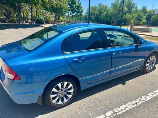 Blue 2009 Honda Civic EX