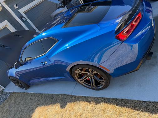 Blue 2017 Chevrolet Camaro 1SS
