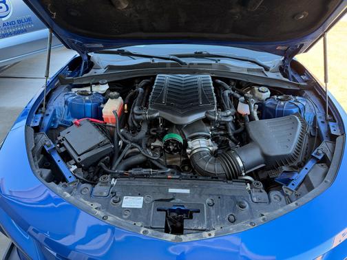 Blue 2017 Chevrolet Camaro 1SS