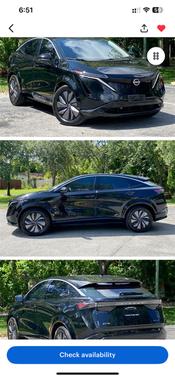 Black 2023 Nissan ARIYA ENGAGE+ e-4ORCE AWD