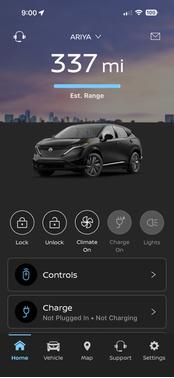 Black 2023 Nissan ARIYA ENGAGE+ e-4ORCE AWD