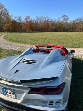 Silver 2024 Chevrolet Corvette E-Ray 3LZ
