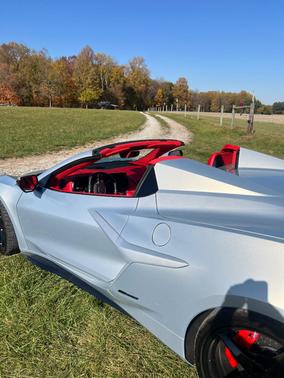 Silver 2024 Chevrolet Corvette E-Ray 3LZ