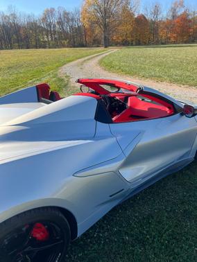 Silver 2024 Chevrolet Corvette E-Ray 3LZ