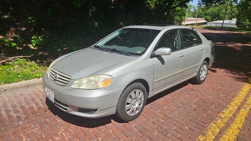 Silver 2004 Toyota Corolla CE