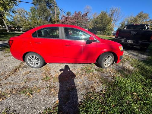 Red 2012 Chevrolet Sonic 2LT