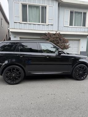 Black 2020 Land Rover Range Rover Sport HSE MHEV