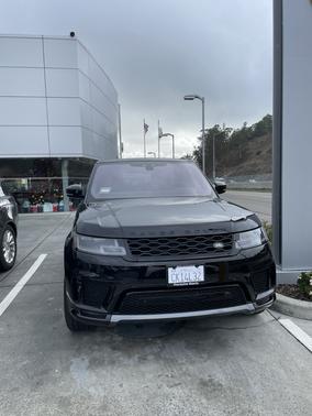 Black 2020 Land Rover Range Rover Sport HSE MHEV